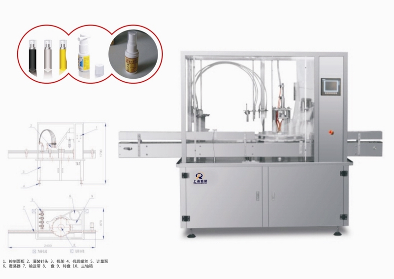 噴霧劑灌裝旋蓋機(jī)
